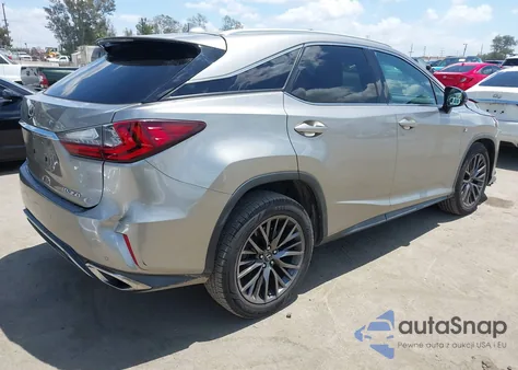2017 Lexus Rx 350 F Sport from USA, damaged, VIN 2T2ZZMCA5HC037258